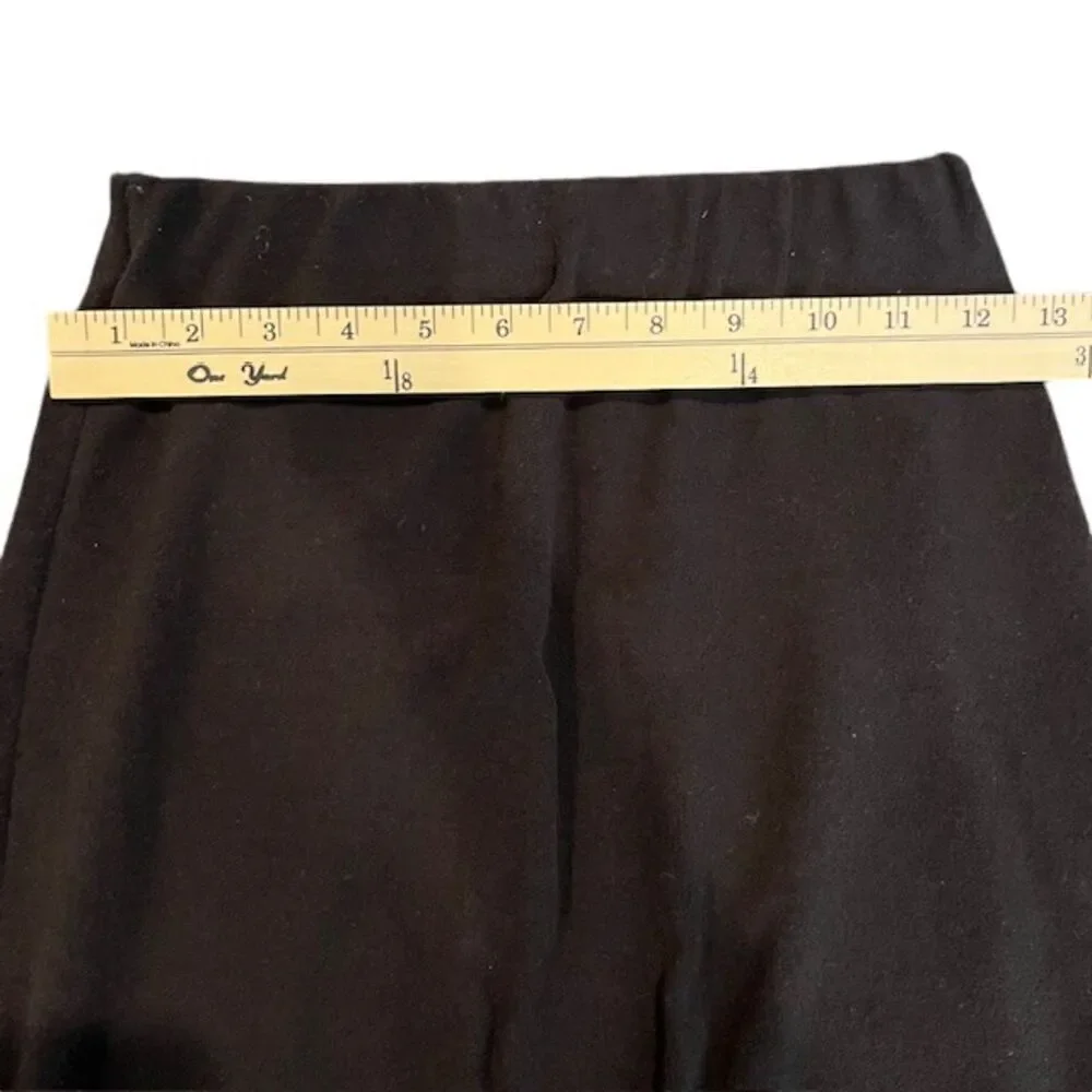 Frankies Bikinis Opal Terry Skirt Black‎ Midi Length Size XS